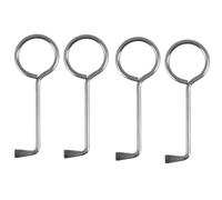 4 Cles Universelles Ouverture Porte Chambre Serrure Acier Inoxydable | Kit d'urgence, pour serrure, intérieur, huisserie, clé, ouverture, outil, locksmith, access, accessoire, sécurité, utility
