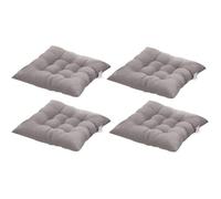 4 Coussins de Chaises Carrés 40x40 Coussins de Siège Décoration Maison Coussin Mat Matelassée Confortable et coloré - Idéal pour in
