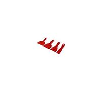 Fartools Set de 4 couteaux à enduire pour plâtre - Largeurs 3.5 mm, 75 mm, 100 mm, 125 mm - Idéal pour bandes et résidus
