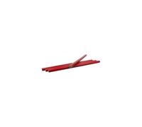 Crayon de marquage charpentier - Lot de 4 - Mine 2B 180 mm Rouge