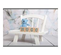 4 cubes 5x5cm + 55 stickers gris