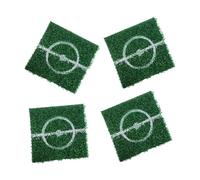 4 Dessous de Verre Football en Gazon synthétique - Décoration de Table Football - Mad Monkey