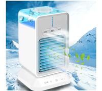 4 en 1 Clim, 3 Vitesses,3 Modes de Brumisation,4 en 1 Climatiseurs Portables Sans Evacuation Minuterie 2/4H,120° Oscillation Climatisateur Portable Pour Maison Pour La Maison,Petit Bureau
