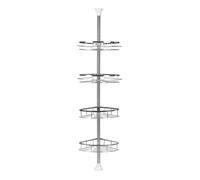 4 Etagère!!! télescopique d'angle de douche - pour Shampooing Savon Serviteur de Douche Salle de Bain - MIXMEST!!!