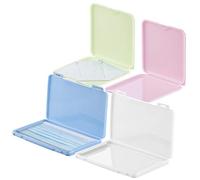 4 étuis colorés pour masques de protection [Pearl]
