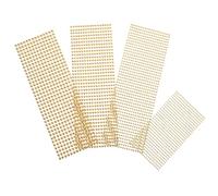4 Feuilles Autocollants Nacrés Auto-adhésifs pour Ongles et | Décor Perlé Délicat, Usage Maquillage et Bricolage Diy, Simple à Poser, Style Chic et Unique