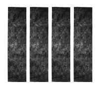 4 Feuilles Feuilles Filtre à Air au Charbon Actif, en Fibre | Remplacement pour Ventilation, Capture de Fines Particules, Usage Atelier Peinture Automobile et Entrée de Ventilateur