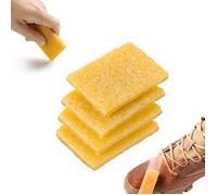 4 Gomme de nettoyage en caoutchouc pour la colle et les résidus sur le papier et le plastique (7 x 5 x 0,9 cm)