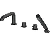 4-hole bathtub mixer with shower set