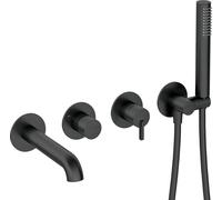 Deante Silia mitigeur bain-douche encastrée noir BQSN18P