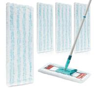 4 housses de serpillère pour serpillère Leifheit Profi XL Micro Duo/Profi XL Cotton Plus, housse de rechange pour serpillière Leif