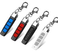 4 in 1 Remote Control Duplicator, 433mhz Gate Wireless Duplicator(Mix 4pcs) | 4 Key Copy Remote Controller, Universal Copy Fixed Code and Rolling Code Remote Control