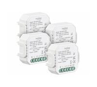 Luminea Home Control 4 interrupteurs connectés à commandes vocales