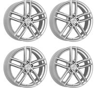4 jantes Dezent TR argentées 7,5Jx18 5x114,3 pour Renault Austral, Clio, Fluence, Grand Scenic, Kadjar, Kangoo, Koleos, Laguna, Latitude, Mégane et Scenic