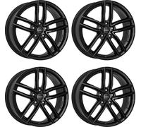 4 jantes Dezent TR noires 7,5Jx18 5x114,3 pour Renault Austral, Clio, Fluence, Grand Scénic, Kadjar, Kangoo, Koleos, Laguna, Latitude, Mégane et Scénic
