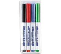 4 marqueurs "Edding 661" pour tableau blanc Multicolore G