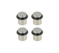 4 mini butées à visser diam 20 hauteur 25 nickel