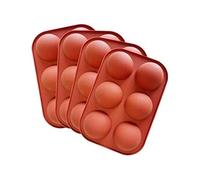 4 Moule Silicone Demi-Sphère