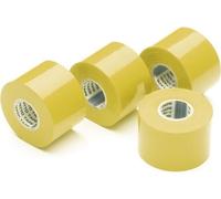 4 Nitto - Ruban Adhesif Isolant - Jaune - 50 Mm X 20 M