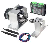 4. Outil de tournage CNC à 4 axes, haute précision, possibilités de serrage polyvalentes, K12-65 mm, mandrin à 4 mors et entraînement
