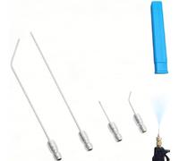 4-Pack High Pressure Washer Nozzle Kit with Stainless Steel Needle Tips, 1/4 Inch Quick Connect for Cleaning AC, Washing Machine, RV Water Heater (B)