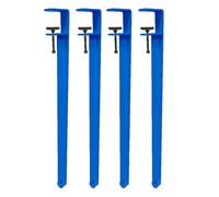 4 Pack Jambes De Table Lourdes Pas De Pince De Forage Sur La Conception Pour 0,8-2 Dans Les Bureaux Épais Rouilleurs Résistants Aux Jambes De Bureau En Acier Prise En Charge Stable Réglable Pour La Co