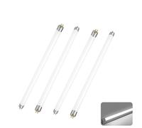 4 Pack Tubes Fluorescents T5 G5 8W, Tubes Fluorescent T5 8W 288mm, Blanc Froid 6000K, AC 220V-240V Tube CFL G5 560LM, Pas de Scintillement, Pour éclairage de Secours, Cuisine, Salle De Bain, Garage