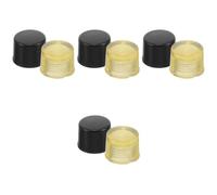 4 Paires Embouts de Rechange, Tête Double, Réparation | Caoutchouc, Absorption des Chocs et Tenue Solide, pour Ferrures Métalliques, Bijoux, Atelier