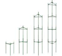 4 paquets de cages à tomates pour jardin Cage de soutien pour plants de tomates de 160 cm