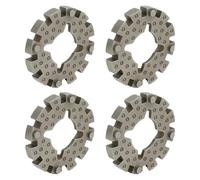 4 Pcs Adaptateur de Lame,Adaptateur Universel pour Lame de Scie Oscillante,Adaptateur pour Scie Oscillante,Starlock Robuste et Facile à Utiliser pour Adaptateur