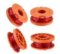 4 PCS Bobine de Fil de Rechange,Bobines de Rechange,Bordures ou Pour Tondeuse de Fil,Compatible avec worx tels que wg150, wg151, wg151.5, wg152, wg153, wg154, wg155, wg155.5, wg156, wg157 et wg160.