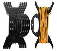 4 Pcs Enrouleur De Câble Fil, Enrouleur Electrique Vide, Enrouleurs Support Organisateur De Fils Câbles Cordes Rubans Guirlandes L