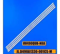 4 PCS For 1 TV Bande de rétroéclairage LED pour 49UJ6200 49UJ620V 49PUF6072/T3 JL.D490A1330-001CS-M 001BS-M2 HV490QUB-N8A 49UJ6200-UA 49UJ620V-ZA ""Nipseyteko®