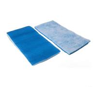 4 PCS Lot de 2 filtres à air remplaçables Options de filtre de couleur Coussinets de filtre pour déshumidificateur d'air intérieur Qualité de l'air en spray Filtre de cabine couleur Taille 40 x 18,5 x