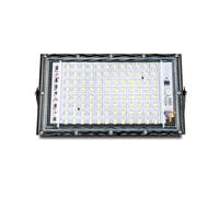 4 pcs/lot LED projecteur extérieur IP65 étanche 50 W 100 lampadaire éclairage paysager Garage de jardin(Warm White,100W-4pcs)