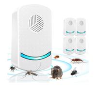 4 PCS Repulsif Ultrason Souris Anti-Rongeurs Insectes Ultrason Anti Moustique Ultrason Souris et R RADIATEUR ELECTRIQUE D’APPOINT