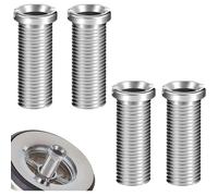 4 Pcs Vis pour Panier D'évier 35mm Acier Inoxydable Vis Creuse Vis de Bonde pour la Vis Évier Panier Vis Accessoires de Fixation