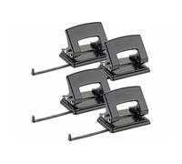 : 4 perforateurs 2 trous pour jusqu'à 30 feuilles avec rail de butée A6 / A5 / A4