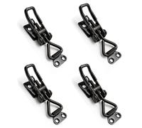 4 Pièce Loquet a Bascule, Fermeture à Levier en Métal, Loquet à bascule en Métal, Pince à Bascule Réglable, Pinces à Bascule Réglables, convient aux armoires, portes, valises