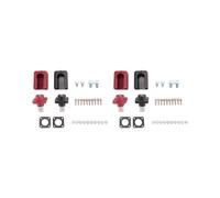 4 Pièces 200A All-Copper Lithium Battery Post High Current Copper Terminal Connecteur de Batterie Borne de Stockage D'Énergie (A)