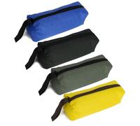 4 Pièces 25 * 8.5 * 7 CM Sac Outils, Trousse A Outils En 4 Couleurs, Rangement Outils Bricolage Avec Fermeture Éclair, Pochette Outils, Petite Pochette Rangement Pour Pinces, Clés, Tournevis