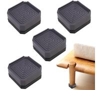 4 Pièces 4 cm Rehausseur Meuble, Diamètre 8.5 cm Rehausseur Pieds de Lit