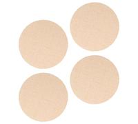 4 Pièces Abat-jour Cylindrique en Tissu Beige pour Plafonnier, Lumière | Diffusion Anti-éblouissement, Style Lin Souple, pour Lampes sur Pied et Suspensions, Usage Maison