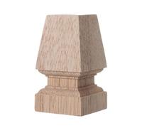 4 pièces Accessoires Solides Meuble siège Pieds Meubles Pied Jambes Vintage Bois sculpté décor à la Maison pour Meubles(Color 9)