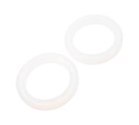 4 Pièces Anneau Diffuseur Parfum en Silicone 70mm pour Ampoule Halogène | Ouverture Large Étanche, Diffusion par Chaleur, Accessoire Réutilisable Blanc pour Huiles Essentielles, Ambiance Spa