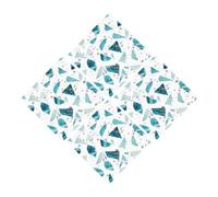 4 Pièces Autocollant Décoratif Bleu PVC à Effet Terrazzo | Rénovation Rapide, Motif Imprimé Moderne, Usage DIY, pour Comptoir de Bar et Sol Vinyle
