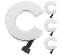 4 Pièces Bague D'arrêt pour Rail Linéaire Sbr20, en Aluminium | Fixation par Vis, Butée Intégrée Antichoc, Réglage de Course, pour Arbres de Mouvement 20mm