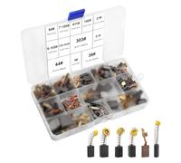 4 Pièces Balais de Charbon pour MAKIT 68 PCS Balais de Charbon-12 Tailles | UYUYong Machine Electrique Brosses de Carbone pour Ponceuses Charbons Moteur Dureté Elevée pour D'angle Meuleuse Scies