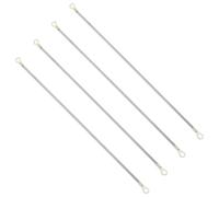 4 Pièces Bande Chauffante Plate en Nichrome, 236 MM | Remplacement Argenté, Soudure Uniforme pour Film Thermorétractable, Pièce de Rechange pour Cuisines Domestiques