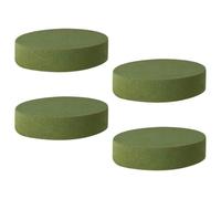 4 Pièces Bloc Floral en Plastique Vert 16, 5cm